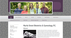 Desktop Screenshot of myrtlestobgyn.com