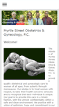 Mobile Screenshot of myrtlestobgyn.com